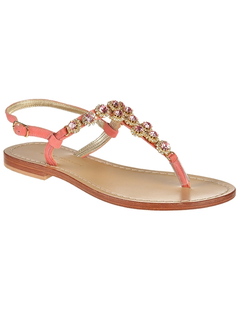 коралловые Сандалии Roberto Serpentini RS9527_coral