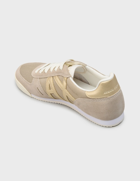 женские бежевые Кроссовки Armani Exchange XW002794-AF22755-MZ285_beige - фото-2
