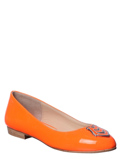 оранжевые Балетки Love Moschino 1957_orange