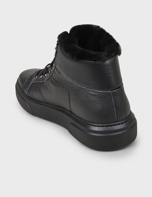 мужские черные Кеды Stokton 204-black - фото-2