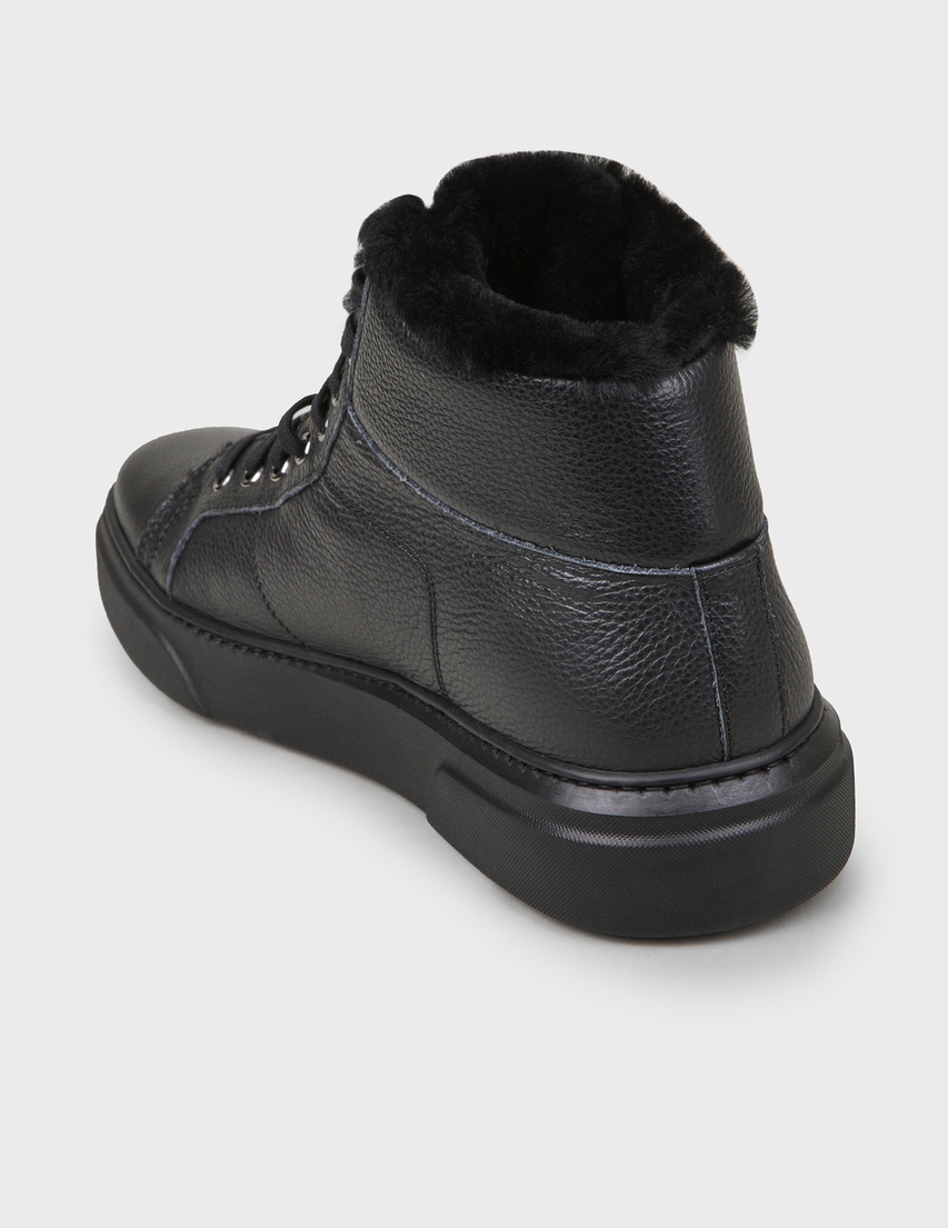 мужские черные Кеды Stokton 204-black - фото-2
