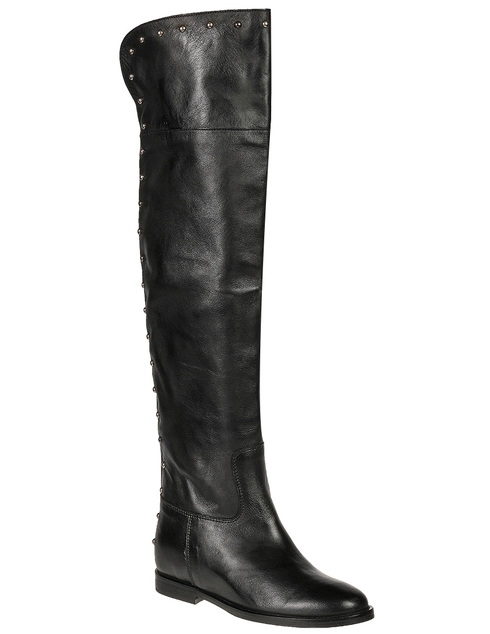 черные Ботфорты Roberto Serpentini AGR-4217_black