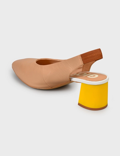 женские бежевые Босоножки Gioseppo 58351-nude-beige - фото-2