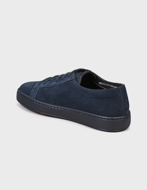 мужские синие Кеды Santoni SMBCN20842OCARDDOU60-blue - фото-2