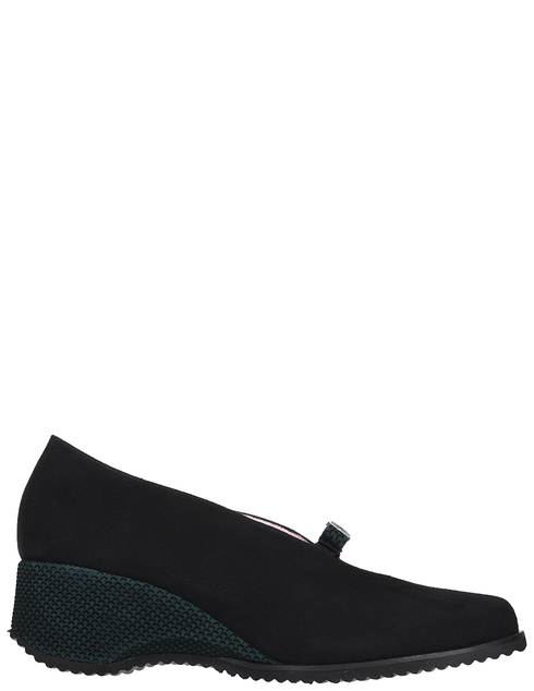 женские черные замшевые Туфли Conni 232-black - фото-5