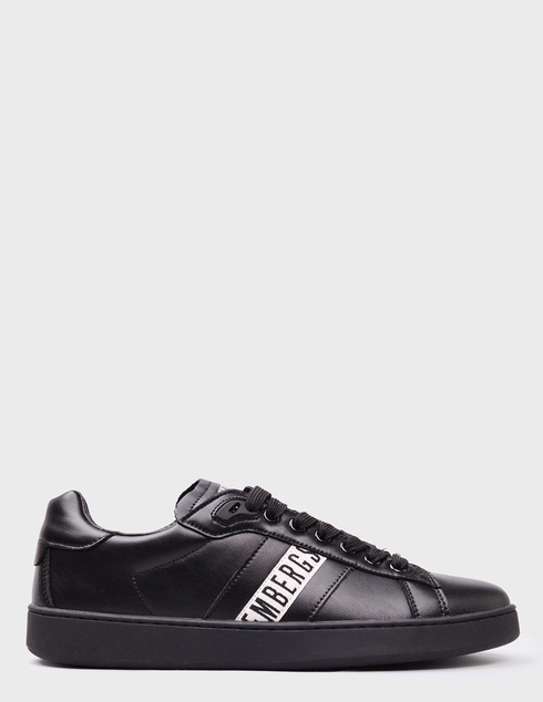 мужские черные кожаные Кеды Bikkembergs 32200-balck - фото-5
