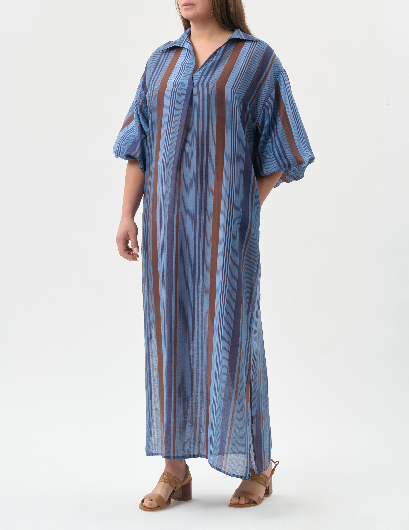 

Платье, Многоцветный;синий