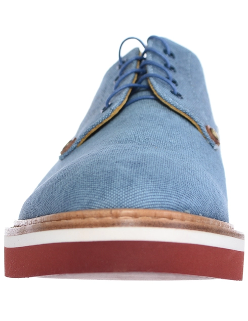 голубые мужские Дерби Cesare Paciotti 30308_blue 6450 грн
