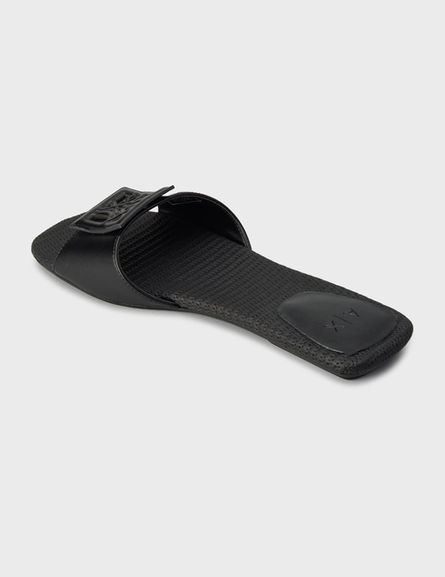 женские черные Шлепанцы Armani Exchange XDP055XV921-00002_black - фото-2