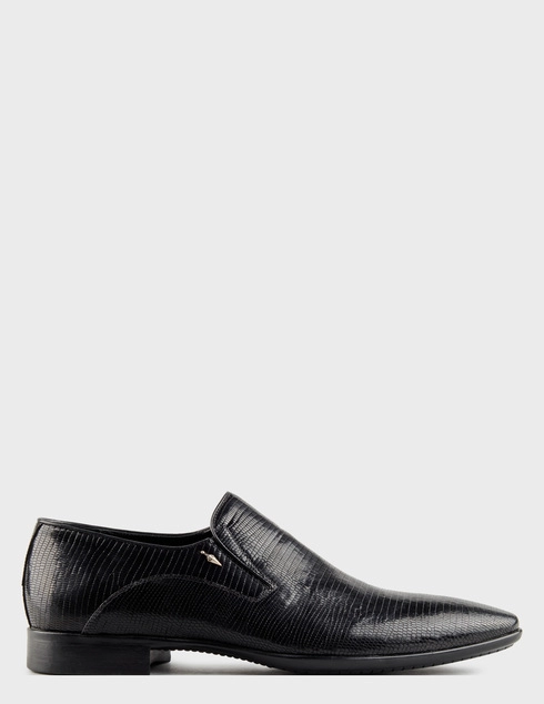 мужские черные кожаные Туфли Good Man 42502_black - фото-5