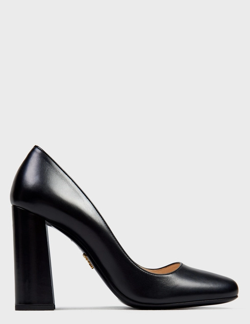 женские черные кожаные Туфли Prada 1I963F-Nero_black - фото-5