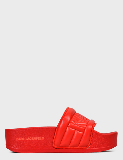 женские красные Шлепанцы Karl Lagerfeld 80825-red - фото-6