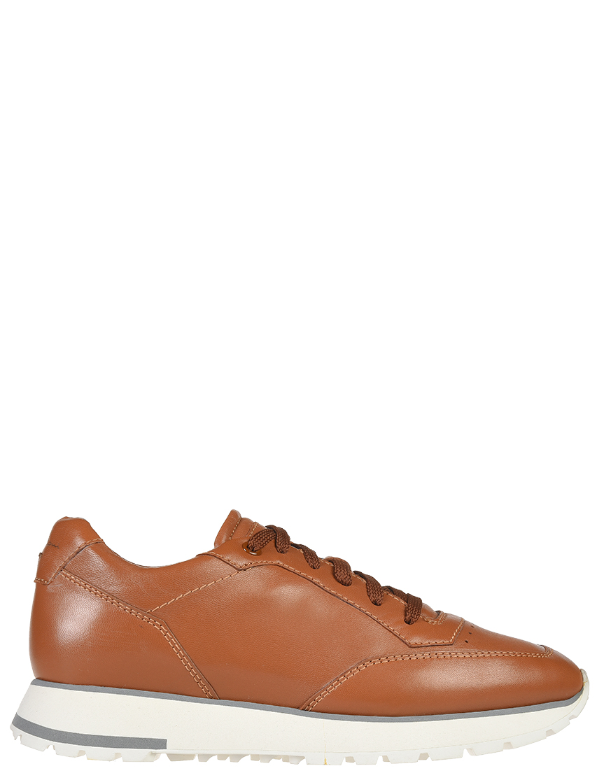 Мужские кроссовки Santoni S20669_brown