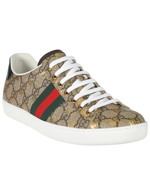 бежевые Кеды Gucci 5500519N0208465-19_beige
