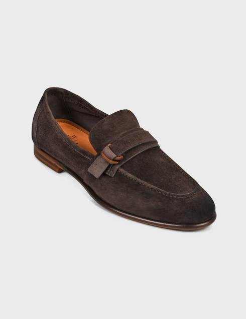 коричневые Лоферы Fabi 0254-brown