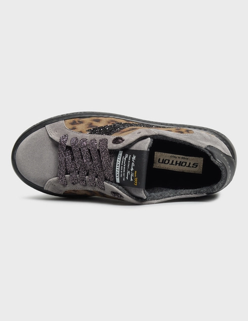 многоцветные женские Кеды Stokton Power-grey-Leo-Glitter_multi 17420 грн