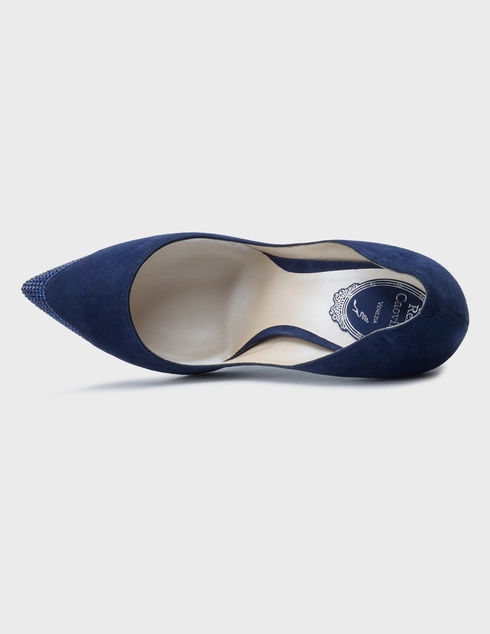 синие женские Туфли Rene Caovilla 763_blue 35742 грн