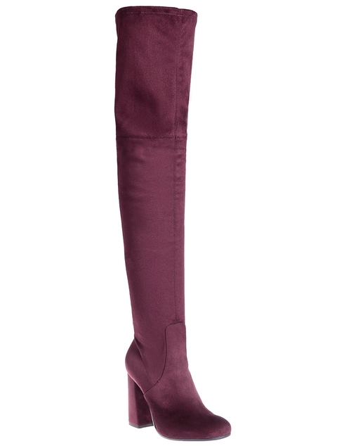 бордовые Ботфорты Roberto Serpentini 3594_bordo