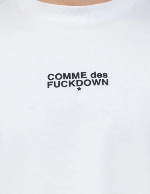 Comme Des Fuckdown FMS4CFABM00013-Bianco_white фото-4