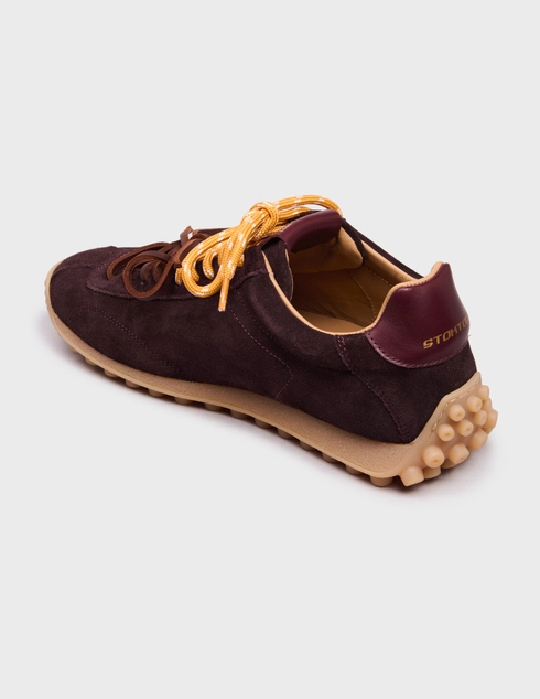 женские бордовые Кроссовки Stokton Golito-3-bordo - фото-2