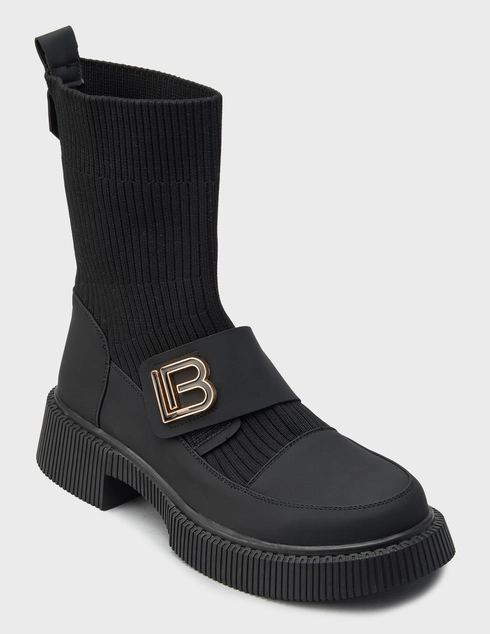 черные Ботинки Laura Biagiotti 9342-NB-str_black