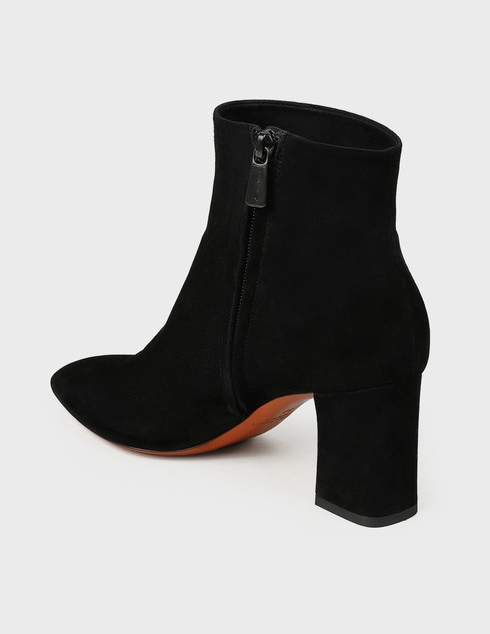 женские черные Полусапоги Santoni Sant-WTHZ56880HI2CMGDN01--black - фото-2