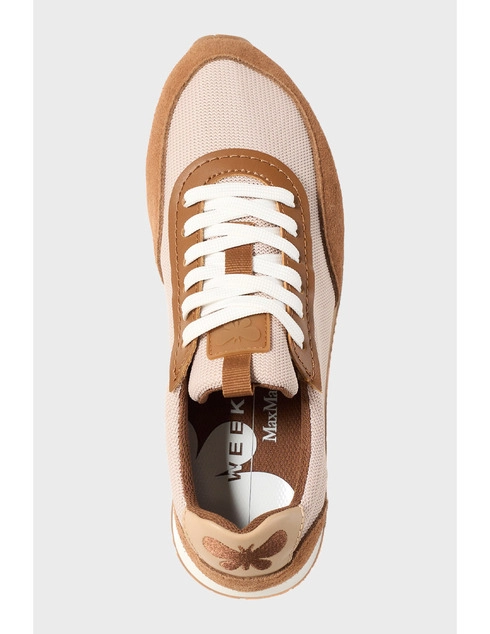 бежевые Кроссовки Weekend Max Mara MAX_MARA_1962 размер - 40; 36; 39