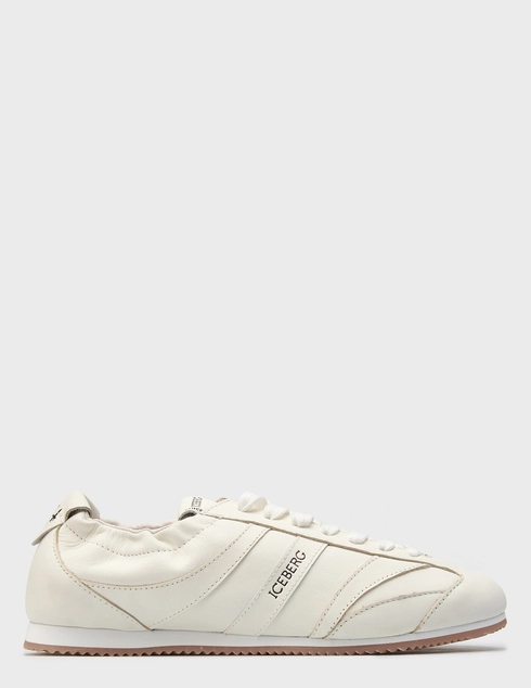 женские белые кожаные Кроссовки Iceberg 26EID235105 - фото-5