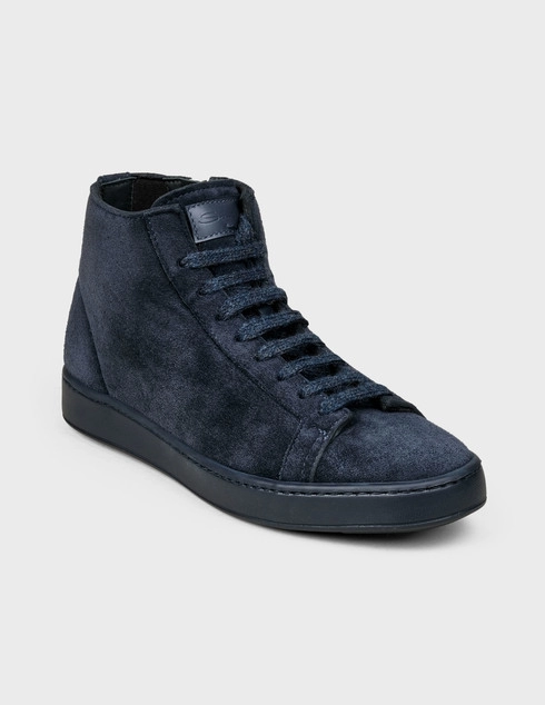 синие Кеды Santoni Sant-AW19-20-MBCN20860OCARDDOU60-blue