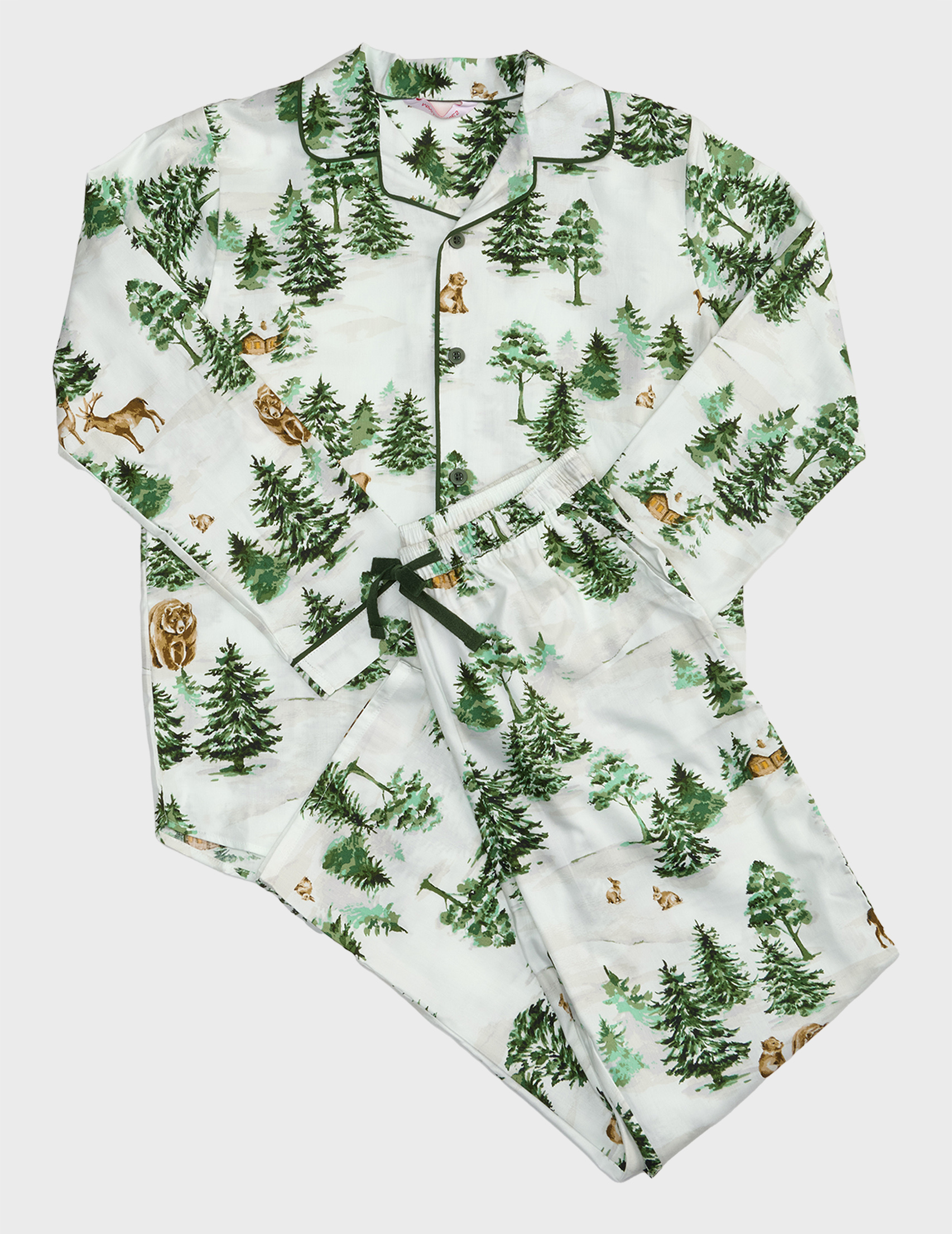 

Пижама, Белый;многоцветный