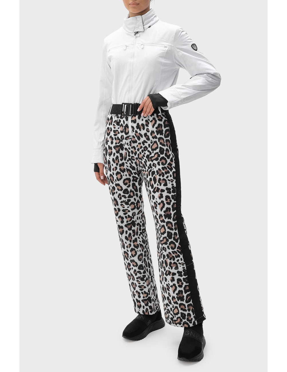 

Комбинезон, Белый;многоцветный;принт