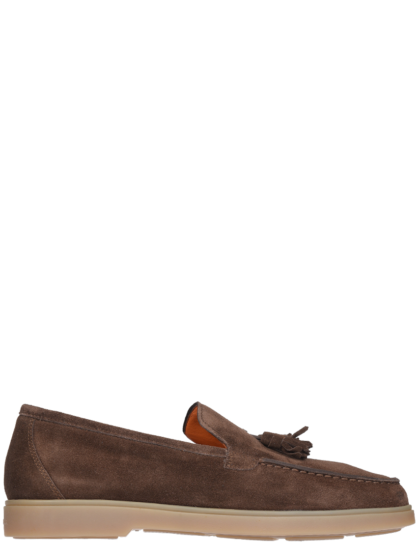 Мужские лоферы Santoni S15997_brown