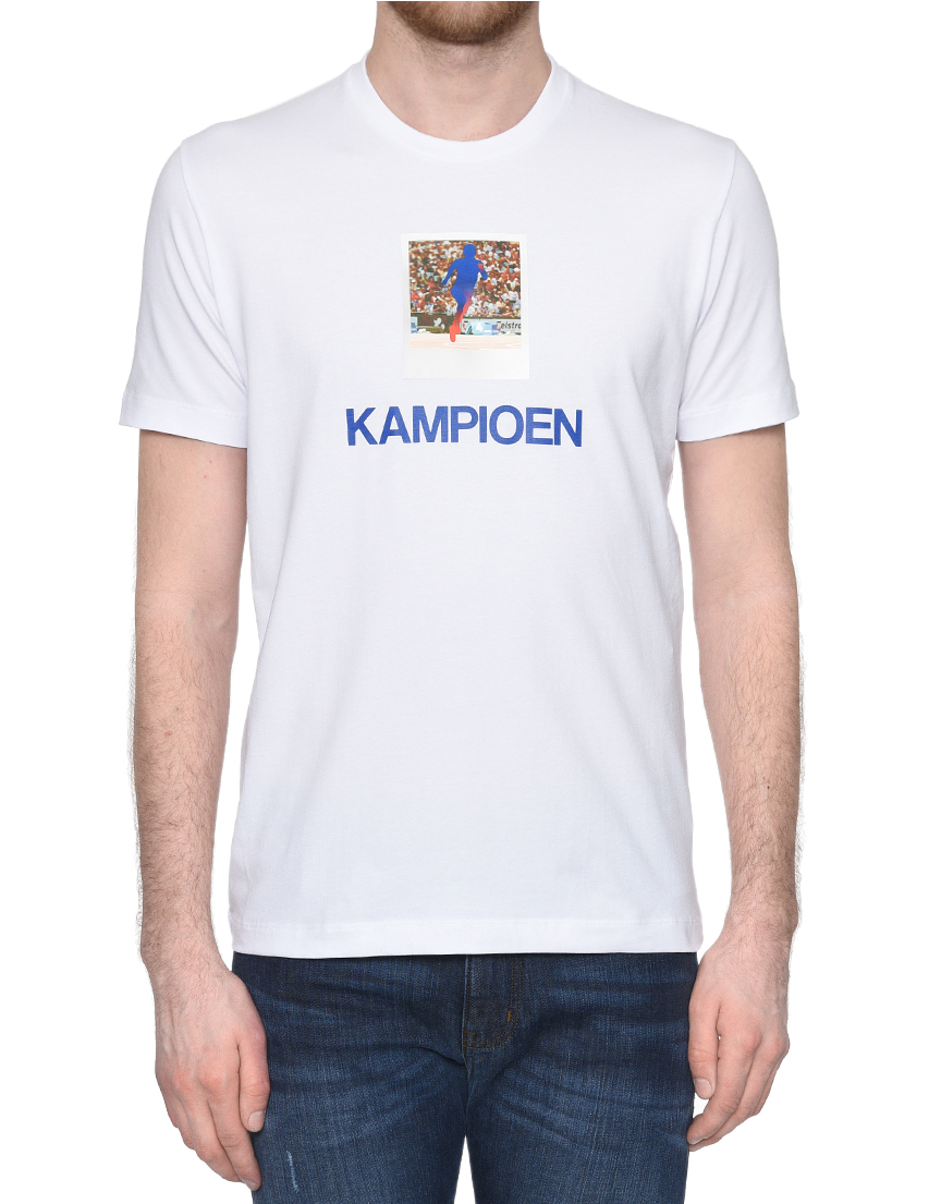 Мужская футболка BIKKEMBERGS 00150-A00_white