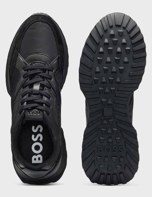 мужские черные Кроссовки Boss 5053649610254583-005 - фото-2