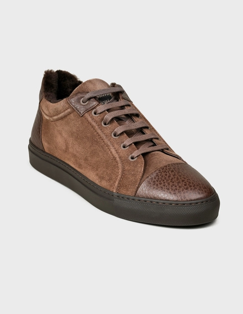 коричневые Кеды Brioni Br-AW19-20-QHGR0LO87282820-brown