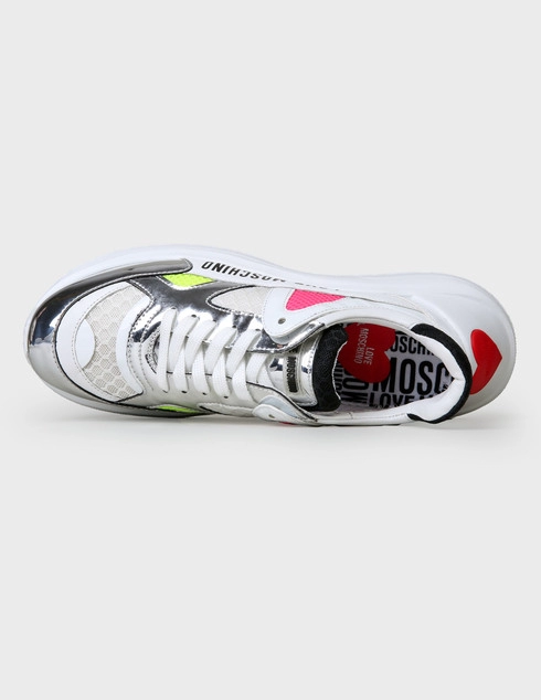 белые женские Кроссовки Love Moschino 15306-white 5874 грн