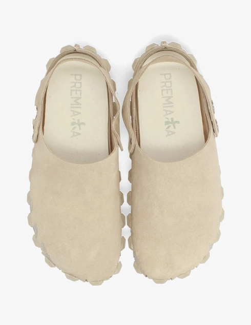 бежевые Шлепанцы Premiata IVYD_8277 размер - 36; 37; 38; 39; 40