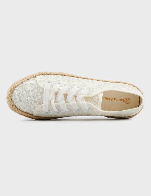 белые женские Кеды Laura Biagiotti 9095_white 6682 грн