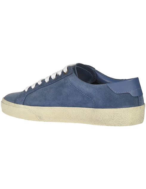 женские синие Кеды Saint Laurent Paris 498225-4741_blue - фото-2