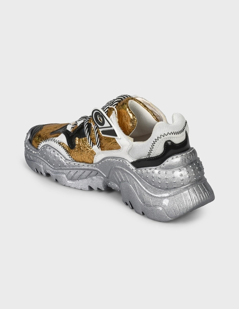 женские многоцветные Кроссовки N°21 №21S0011GOLD-multi - фото-2