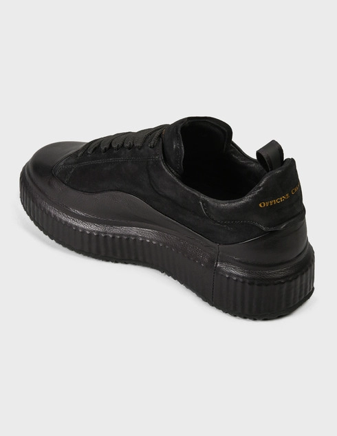 женские черные Кеды Officine Creative Arran-001nero-black - фото-2