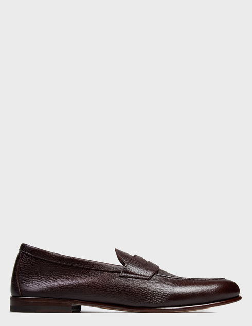 мужские коричневые кожаные Лоферы Henderson Baracco 74400.C.1 - фото-5