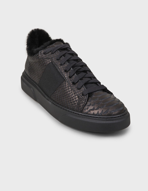 черные Кеды Stokton 650-PIT-black
