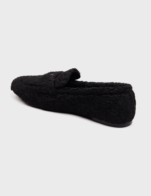 женские черные Лоферы Casadei 215_black - фото-2