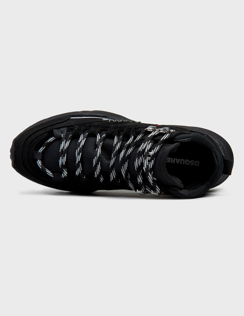 черные мужские Кроссовки Dsquared2 0267_black 21383 грн