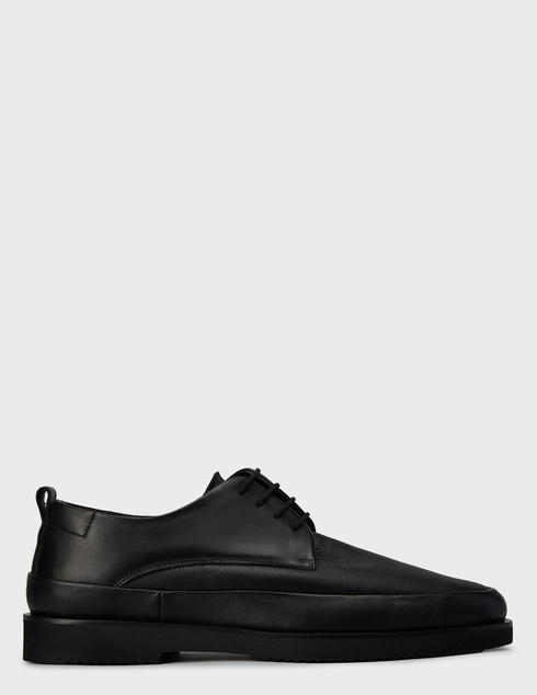 мужские черные кожаные Туфли Aldo Brue 8201_black - фото-5