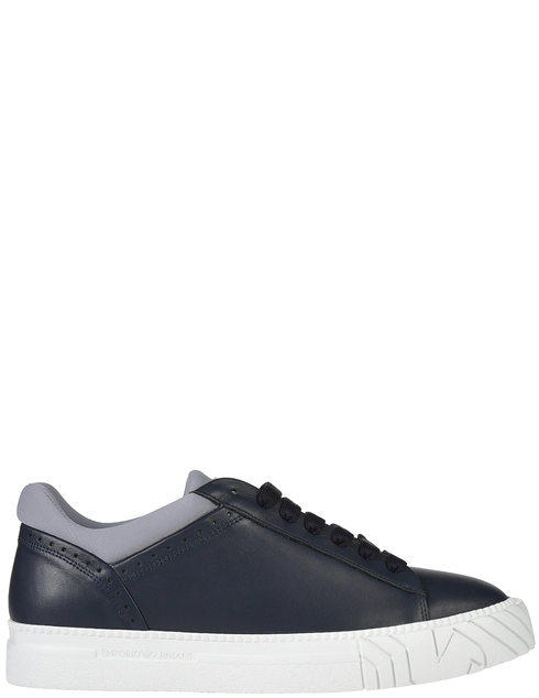 мужские синие Кеды Emporio Armani X4X246XL890-A870 - фото-2