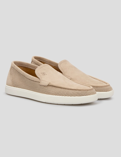 бежевые Слипоны Fabi FU1321A-41709_beige
