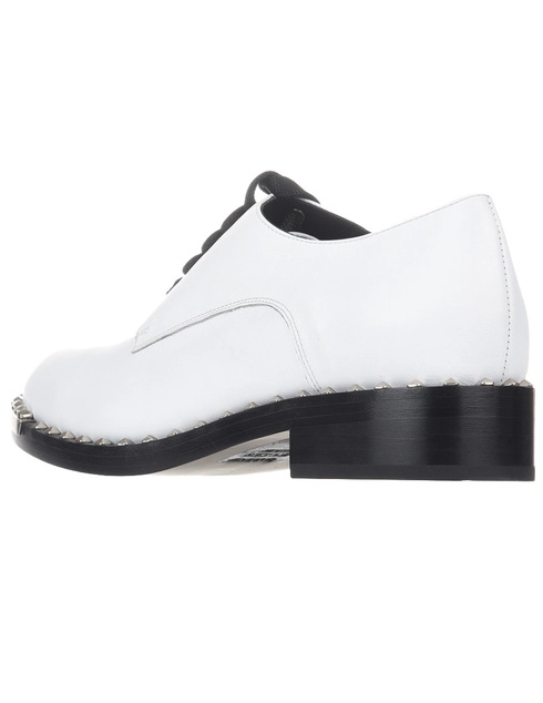 белые Дерби Renzi 3716-white