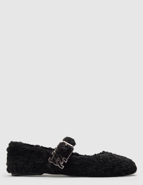 женские черные  Балетки Casadei 298_black - фото-5